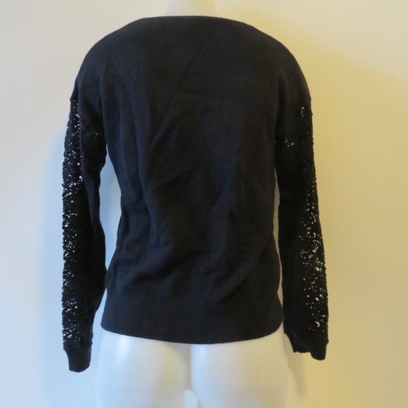 COMPTOIR DES COTONNIERS NAVY BLUE SWEATER SZ XS* - Picture 5 of 6